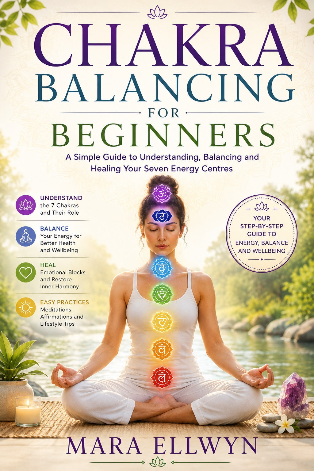 Chakra Balancing for Beginners by Mara Ellwyn book cover