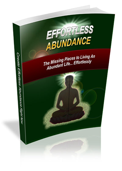 Effortless Abundance - Predicting My Future