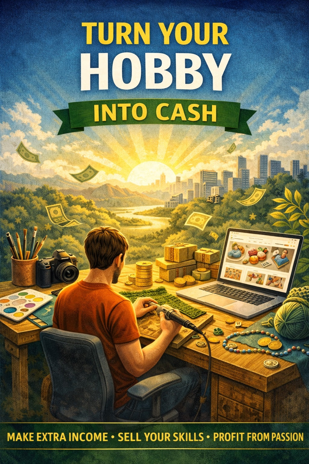 Turn Your Hobby Into Cash: Make Extra Income, Sell Your Skills, Profit From Passion