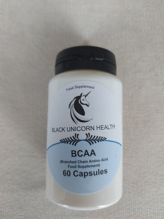 BCAA Capsules - 500mg L Leucine, 200mg L Isoleucine, 200mg L Valine