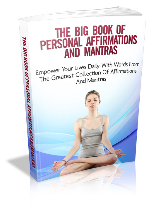The Big Book Of Personal Affirmations & Mantras