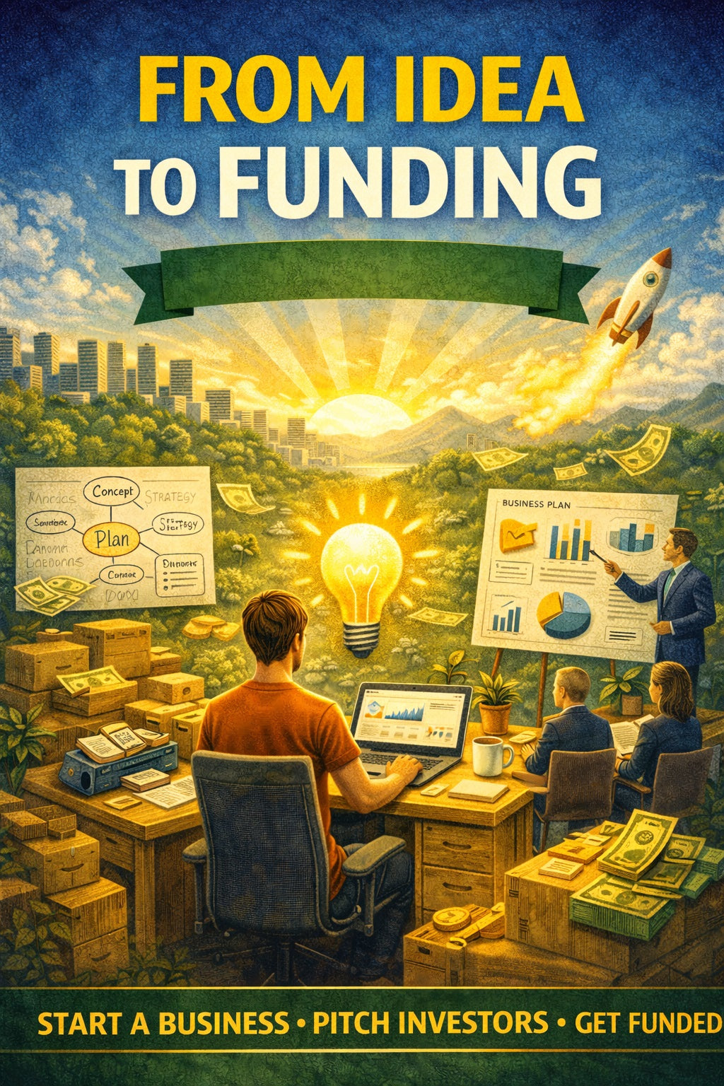 From Idea to Funding: Start a Business, Pitch Investors, Get Funded