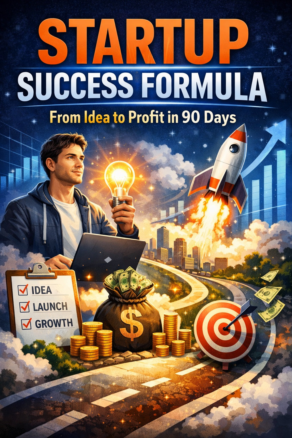 Startup Success Formula: From Idea to Profit in 90 Days