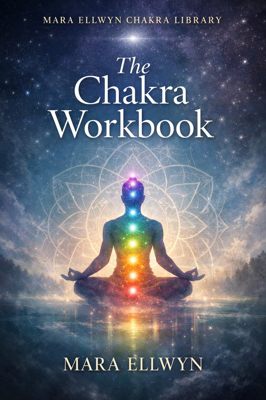 The Chakra Workbook by Mara Ellwyn book cover