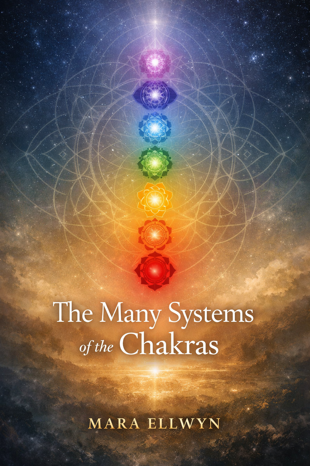 The Many Systems of the Chakras by Mara Ellwyn book cover